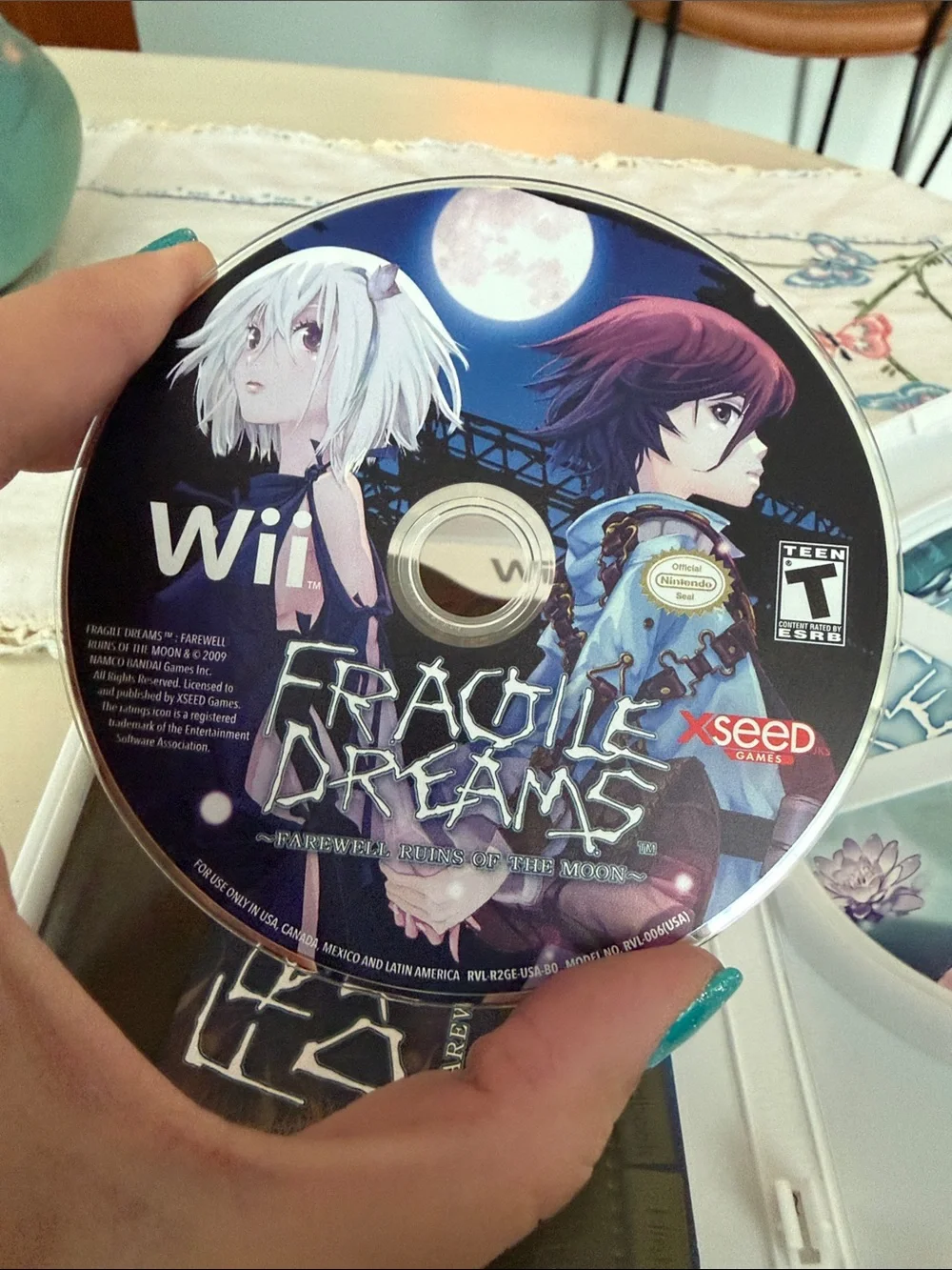 Fragile Dreams: Farewell Ruins of the Moon (Wii) - Blue Edition by XSEED